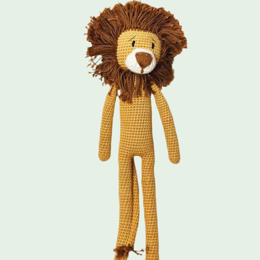 Adiko Kids - Amigurumi Lion Cuddly Friend Long Hair
