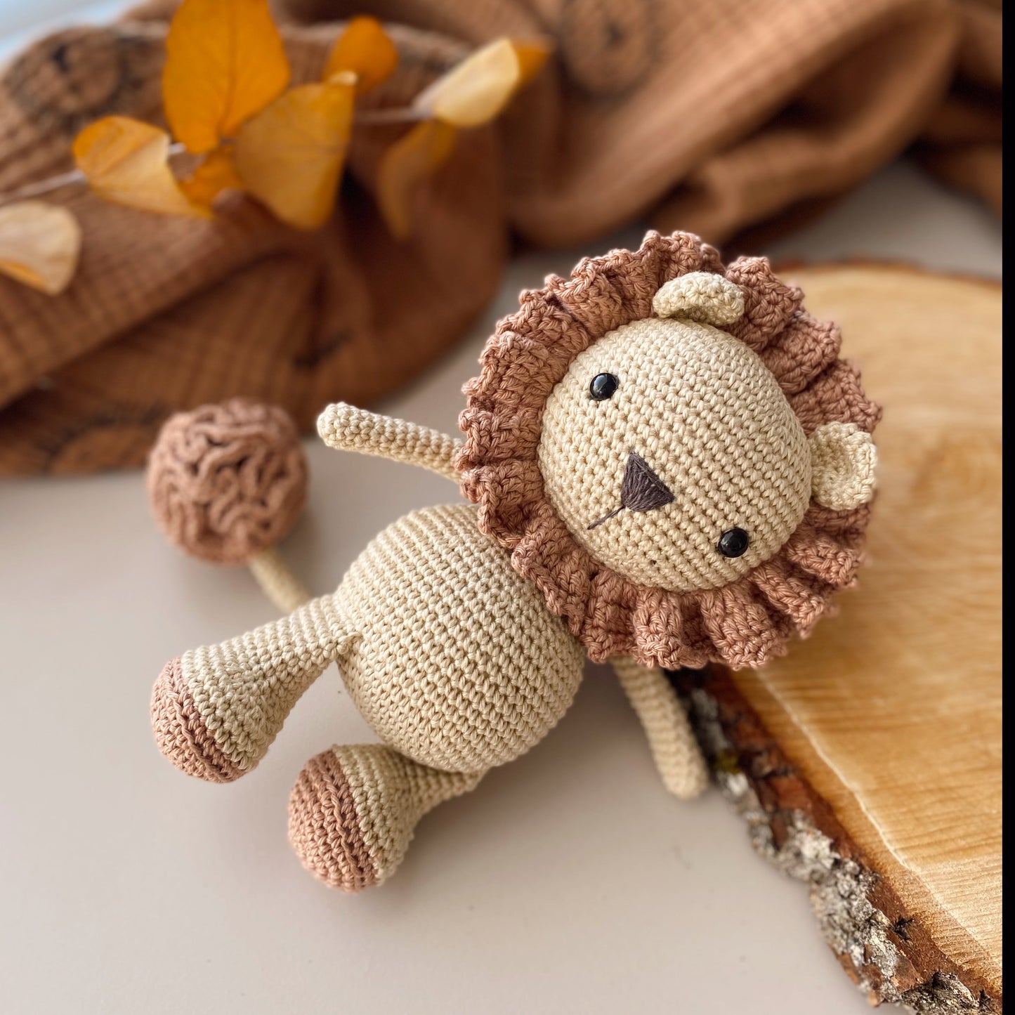 Adiko Kids - Amigurumi Lion Cuddly Friend