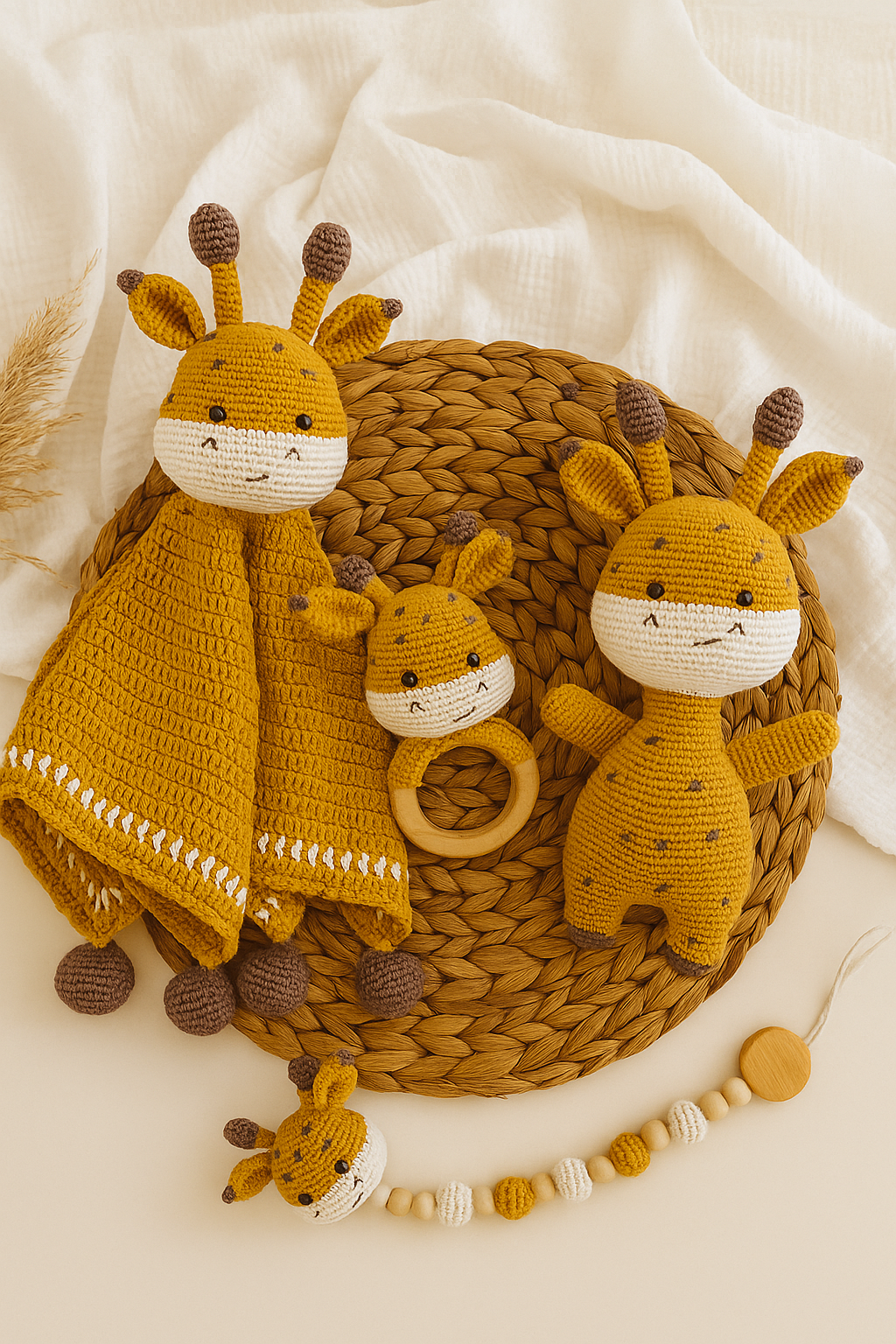 Adiko Kids - Amigurumi Taba Giraffe Set