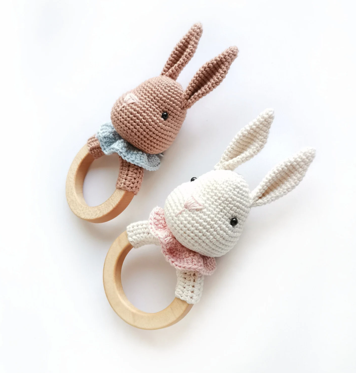 Adiko Kids - Amigurumi Bunny Rattle