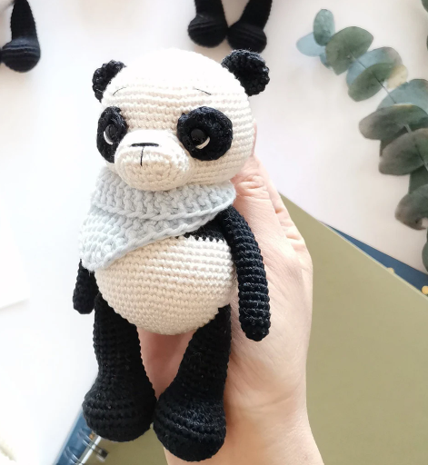 Adiko Kids - Amigurumi Panda Cuddly Friend