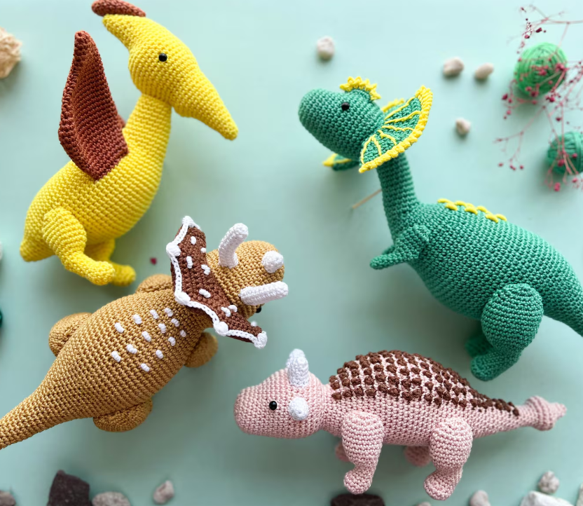 Adiko Kids - Amigurumi Dinosaur Cuddly Friend