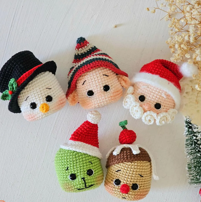 Christmas Amigurumi Ornaments