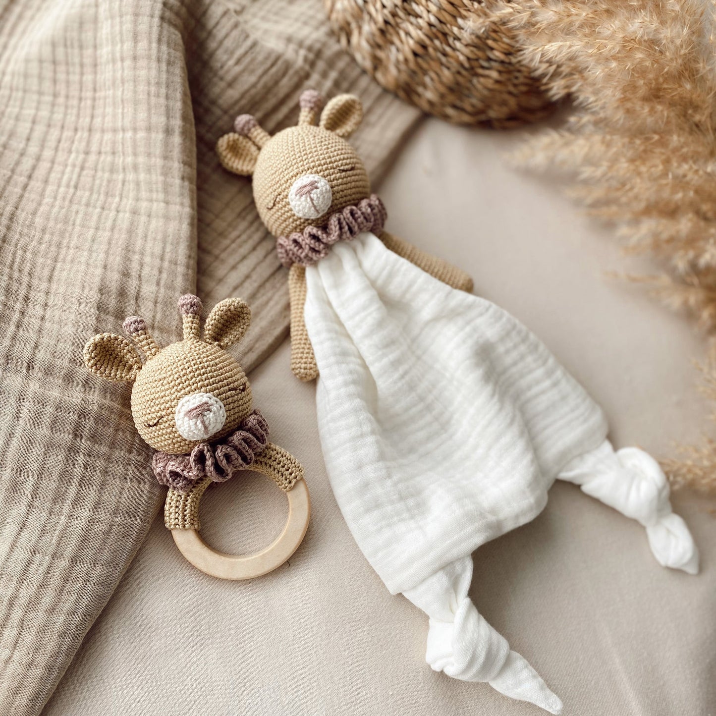 Adiko Kids - Amigurumi Pastel Giraffe Set