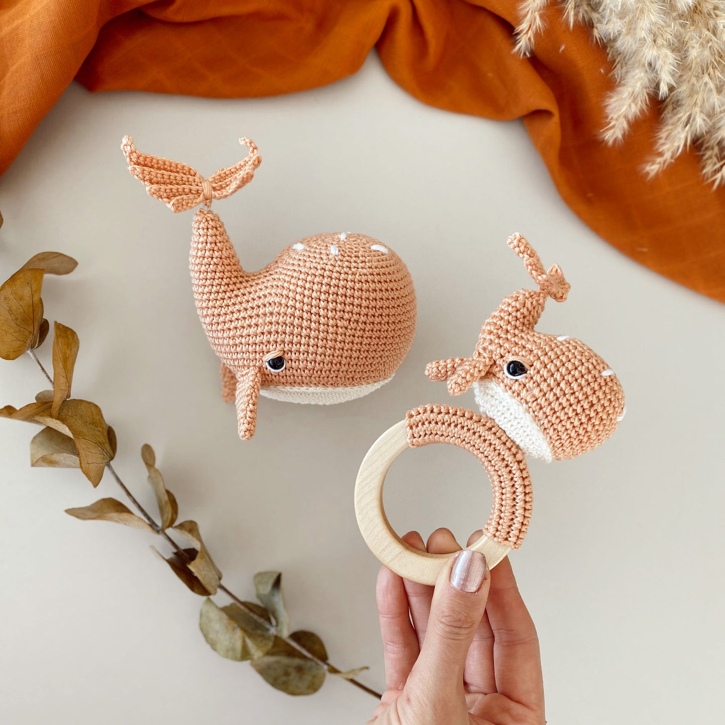 Adiko Kids - Amigurumi Whale Cuddly Friend
