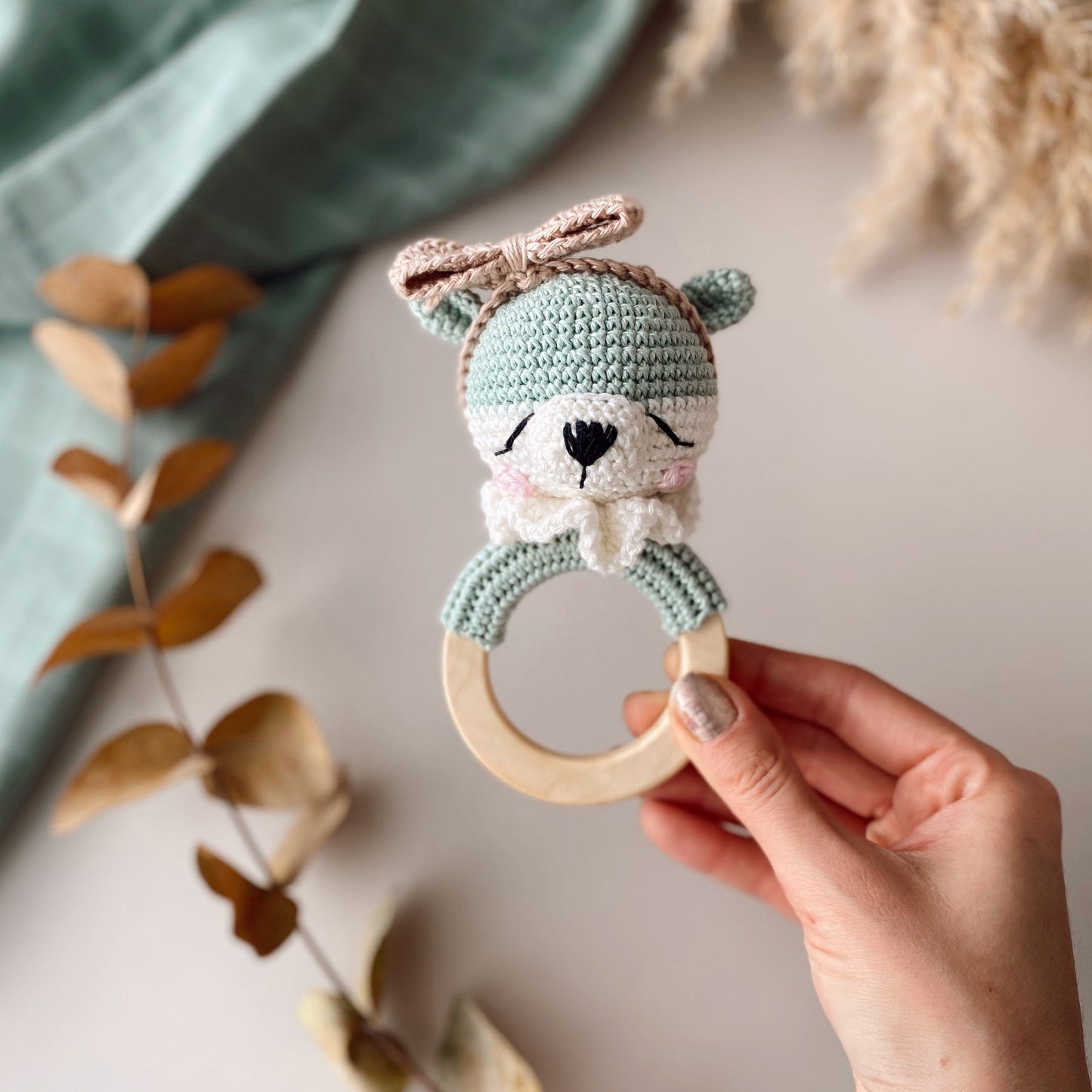 Adiko Kids - Amigurumi Otter Rattle