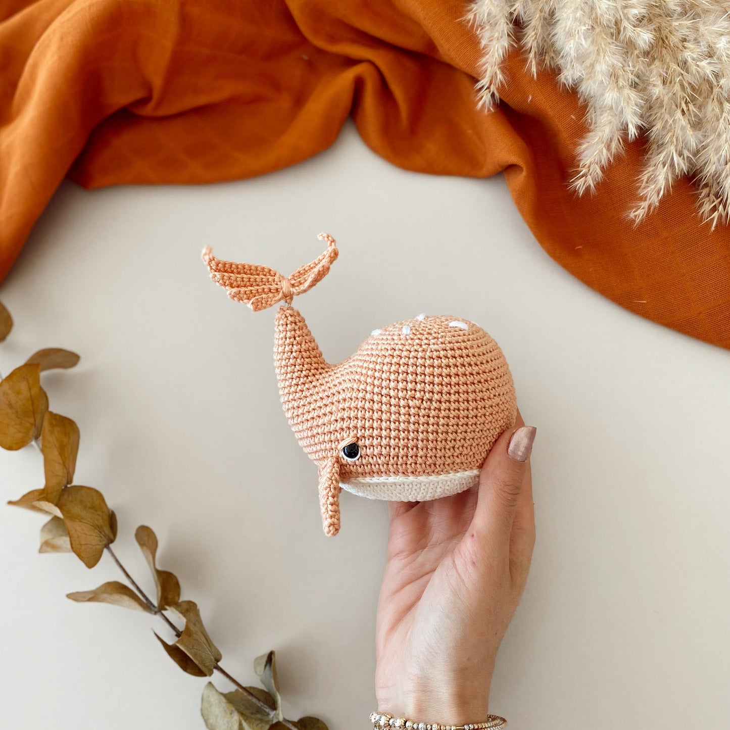 Adiko Kids - Amigurumi Whale Cuddly Friend