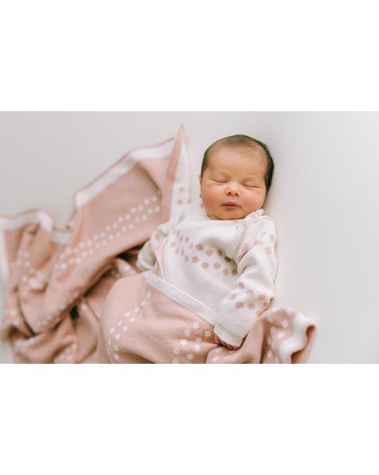 Pink Dots Blanket
