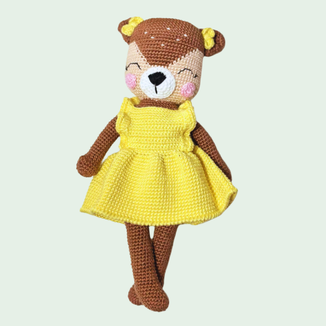Adiko Kids - Amigurumi Ballerina Deer Cuddly Friend