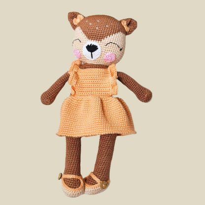 Adiko Kids - Amigurumi Ballerina Deer Cuddly Friend