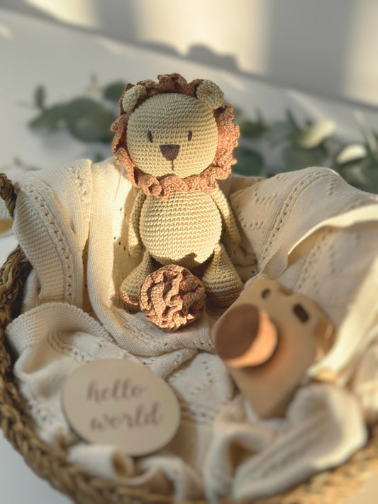 Amigurumi Lion Cuddly Friend - Adiko Kids