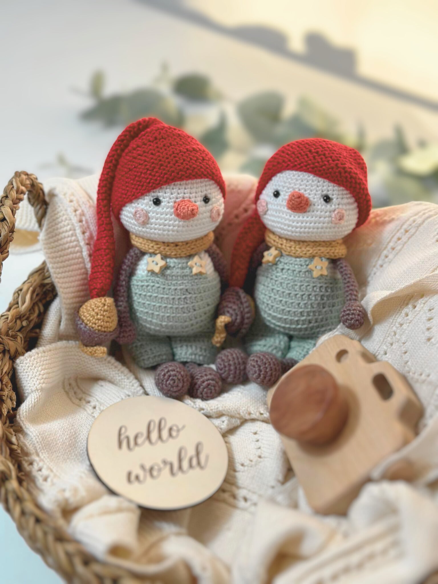 Amigurumi Snowman Cuddly Friend - Adiko Kids