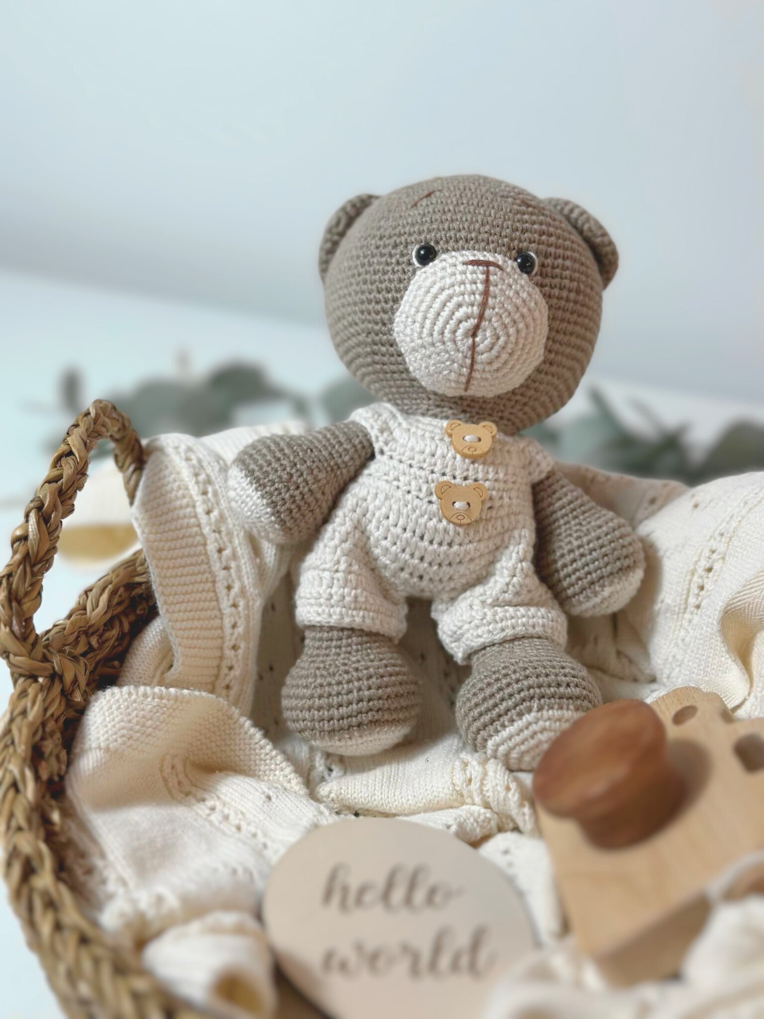 Amigurumi Bear Cuddly Friend - Adiko Kids