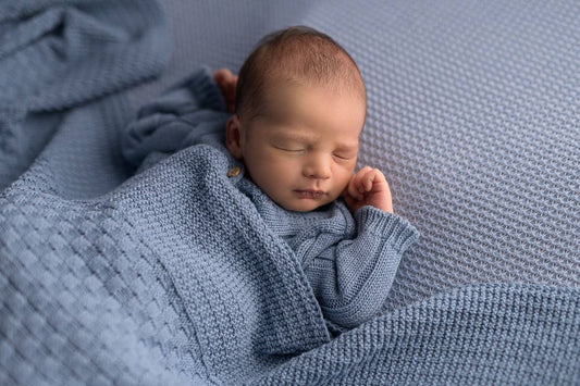 Square jeans baby blanket