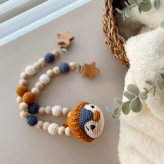 Adiko Kids - Amigurumi My Penguin Stroller Chain