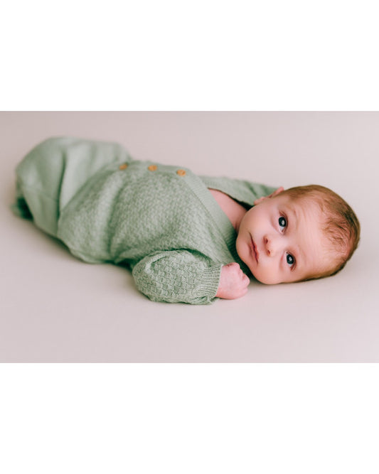 Picnic Green Cardigan
