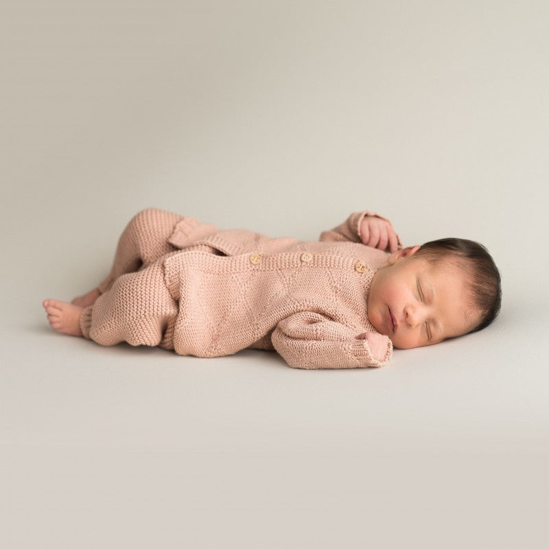 Pink Links Newborn Set