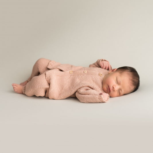 Pink Links Newborn Set