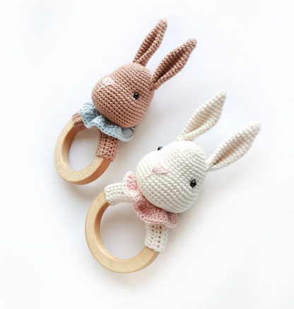Adiko Kids - Amigurumi Bunny Rattle