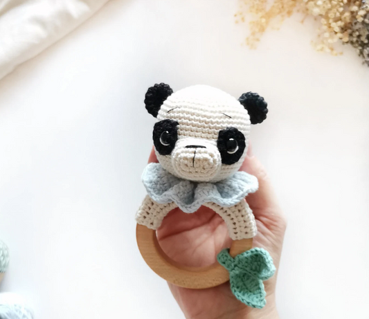 Adiko Kids - Amigurumi Panda Rattle