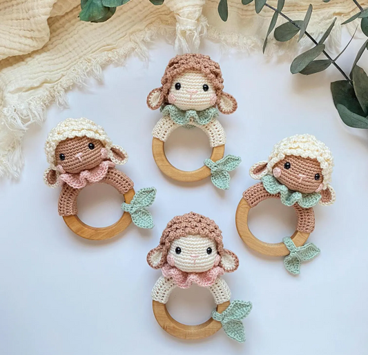 Adiko Kids - Amigurumi Sheepy Rattle