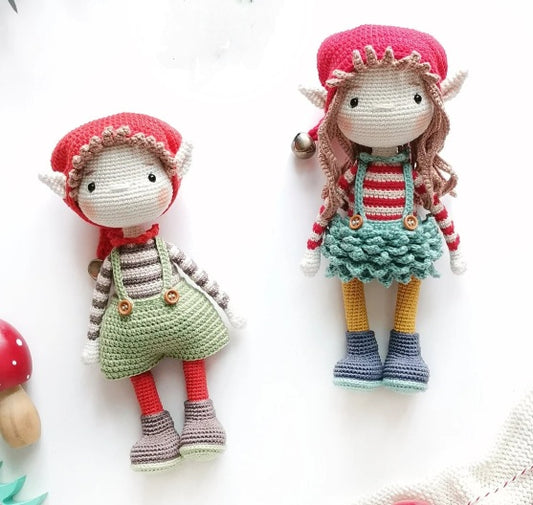 Adiko Kids - Amigurumi Elf Girl Cuddly Friend