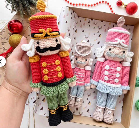 Adiko Kids - Amigurumi Nutcracker Cuddly Friend