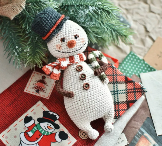 Adiko Kids - Amigurumi Snowman Cuddly Friend