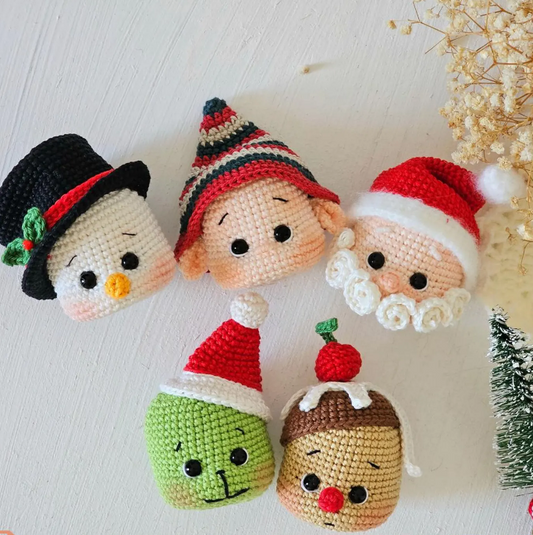 Christmas Amigurumi Ornaments