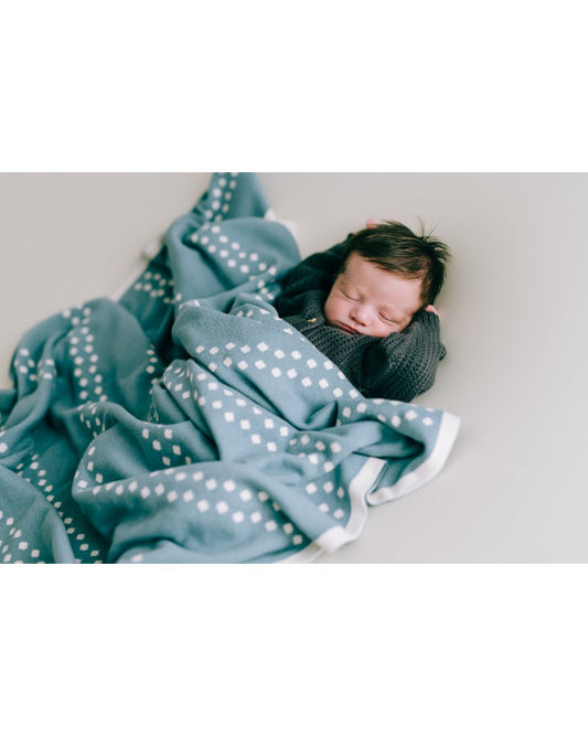 Jeans Dots Blanket