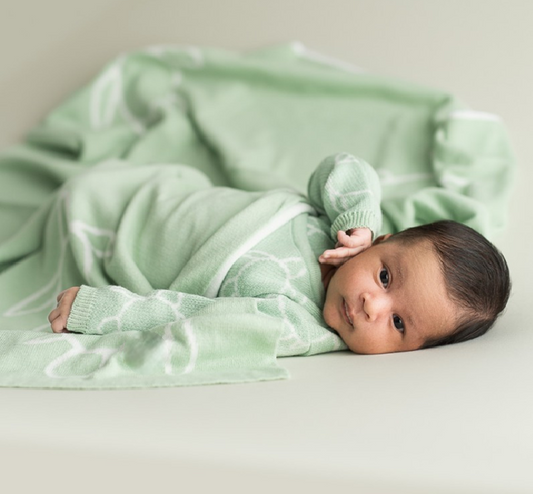 Green Turtles Blanket