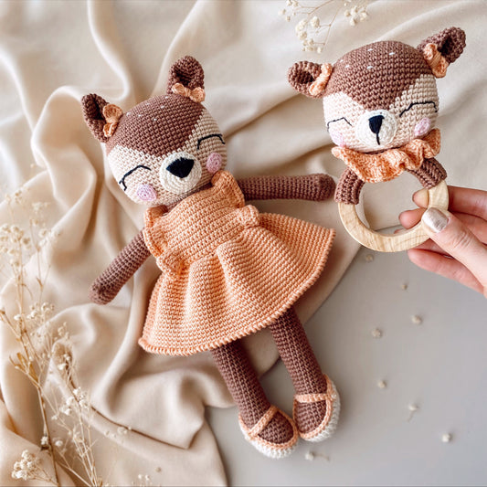 Adiko Kids - Amigurumi Ballerina Deer Cuddly Friend
