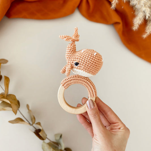 Adiko Kids - Amigurumi Whale Rattle