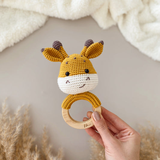 Adiko Kids - Amigurumi Taba Giraffe Rattle