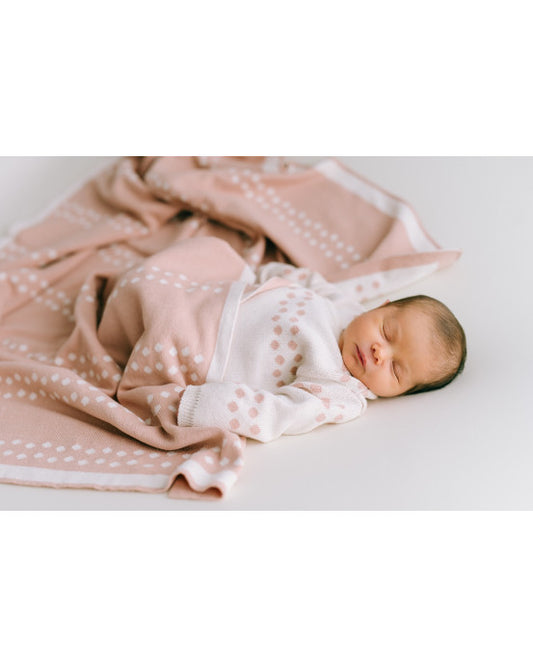 Pink Dots Blanket