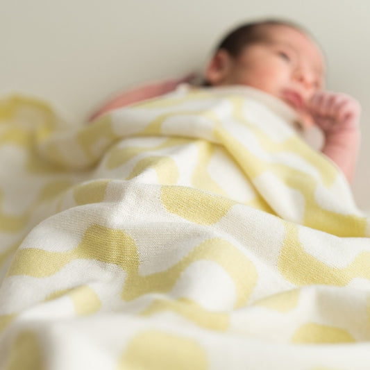 Yellow Zigzag Blanket
